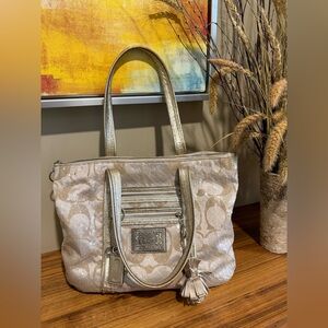 Coach 2009 Limited Edition Poppy Sequin Bag M0969-14536